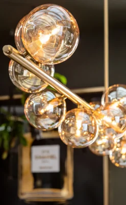 Hängeleuchte Scala Balls Brass 155cm