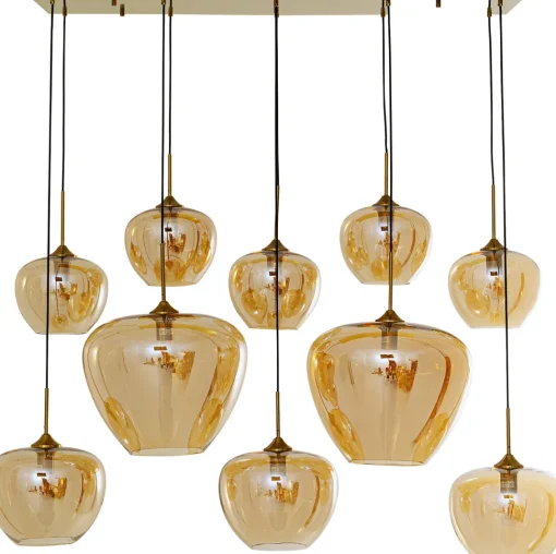 Hängeleuchte Sphere Amber 160cm