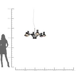 Hängeleuchte Spider Multi 6er