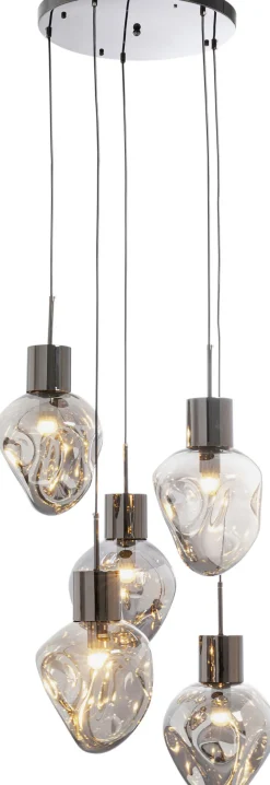 Hängeleuchte Supernova Smoky Cinque Ø50cm