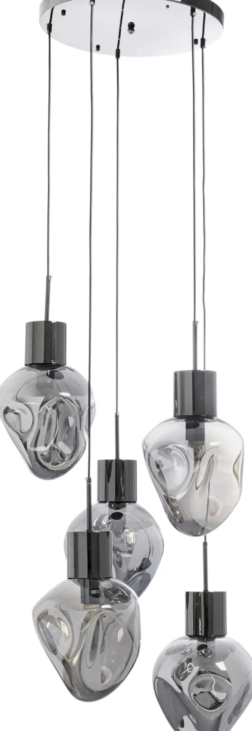 Hängeleuchte Supernova Smoky Cinque Ø50cm