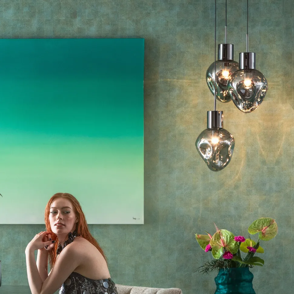 Hängeleuchte Supernova Smoky Tre Ø45cm