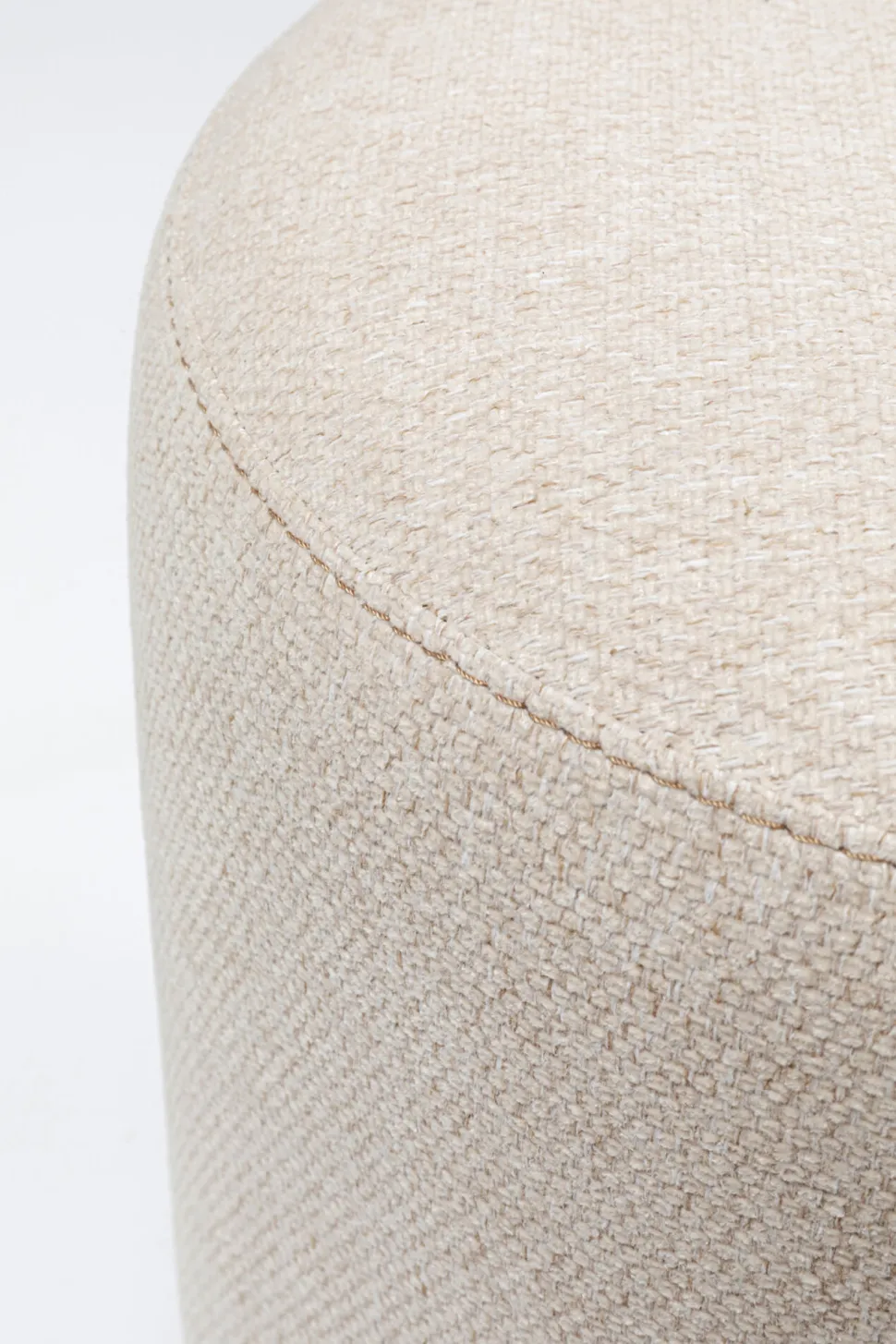 Hocker Cherry Creme Black Ø36cm