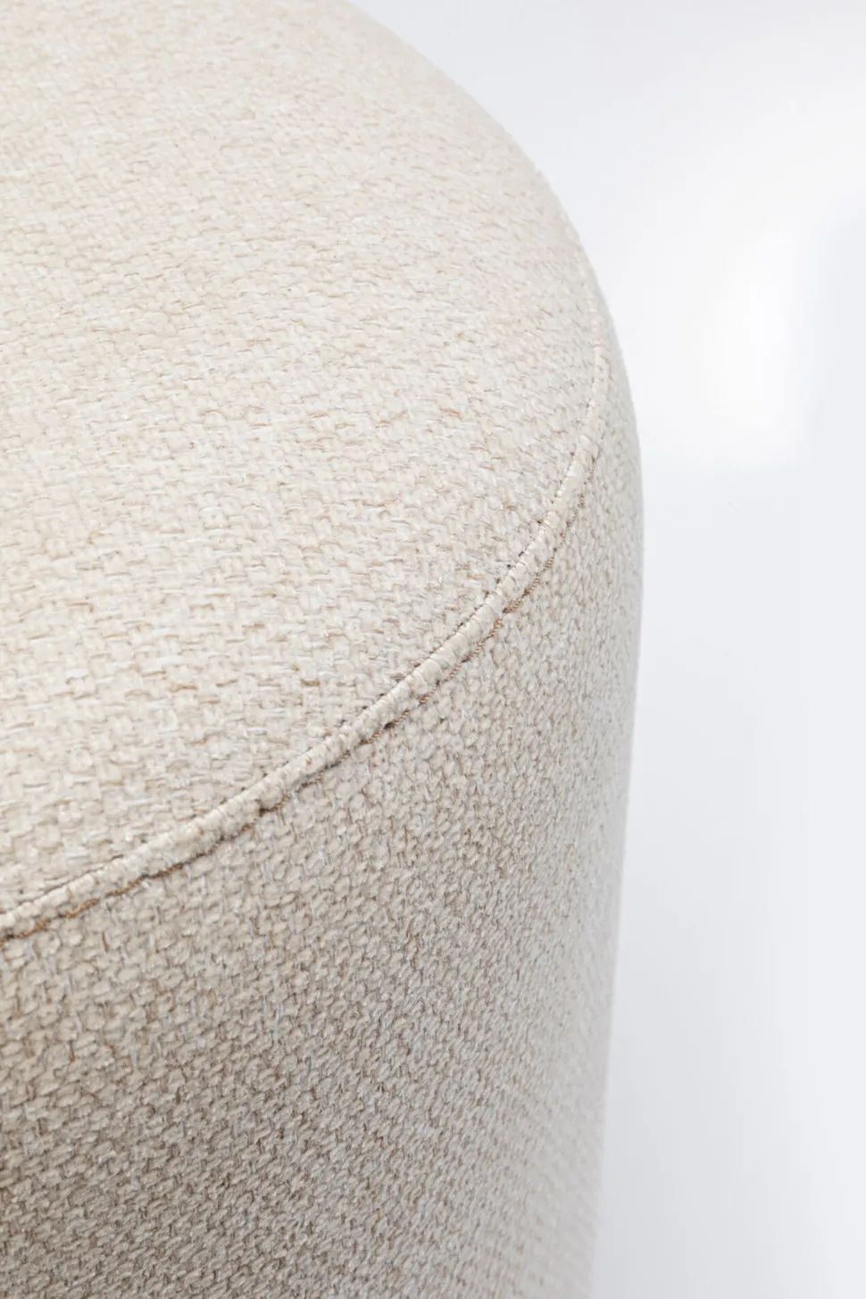 Hocker Cherry Creme Black Ø36cm