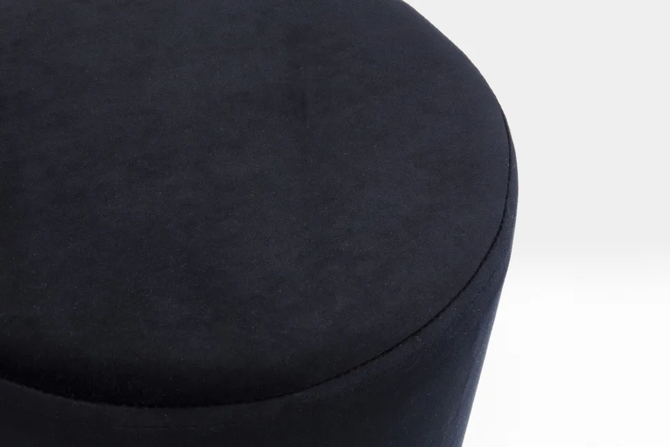 Hocker Cherry Schwarz Brass Ø35cm