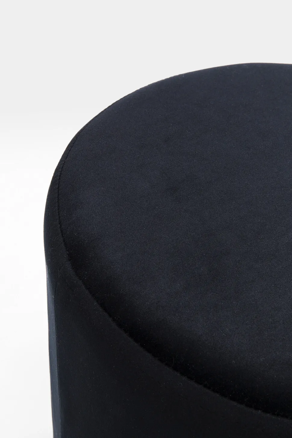 Hocker Cherry Schwarz Brass Ø35cm