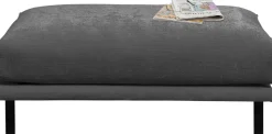 Hocker Edna Grau 115x60cm