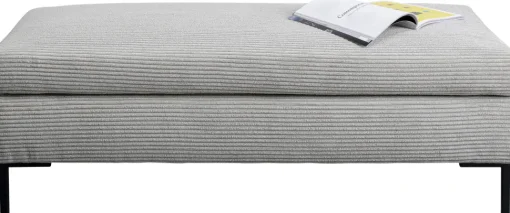 Hocker Gianni Cord Grau