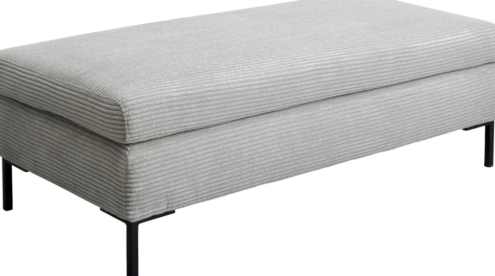 Hocker Gianni Cord Grau