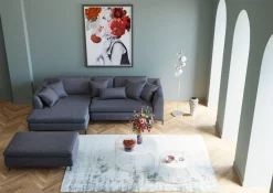 Hocker Gianni Grau