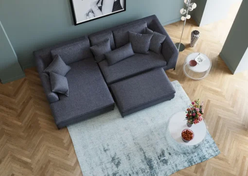 Hocker Gianni Grau