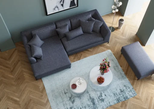Hocker Gianni Grau