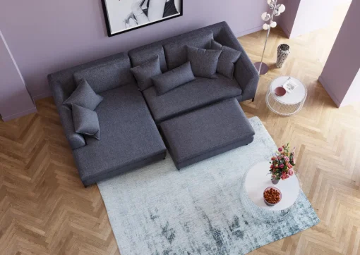 Hocker Gianni Grau