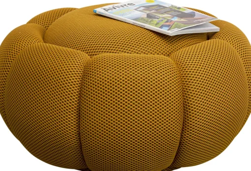Hocker Peppo Bloom Gelb Ø72cm