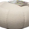 Hocker Peppo Bloom Weiß Ø72cm