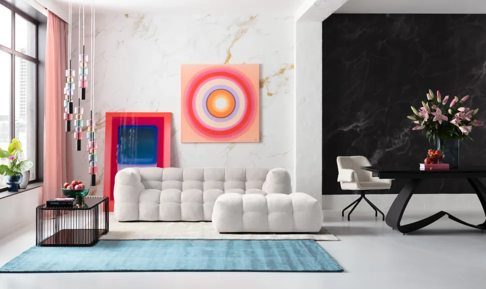 Hocker Salamanca Creme 125x80cm