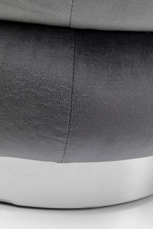 Hocker Sandwich Grau Ø45cm
