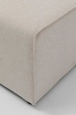 Infinity Hocker Elements Creme 50x100cm