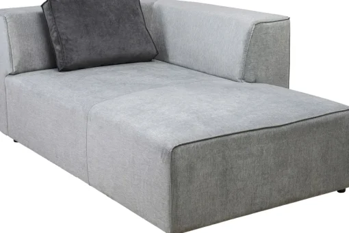 Infinity Ottomane Elements Grau Rechts