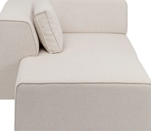 Infinity Ottomane Elements Creme Links 182cm