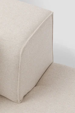 Infinity Ottomane Elements Creme Links 182cm
