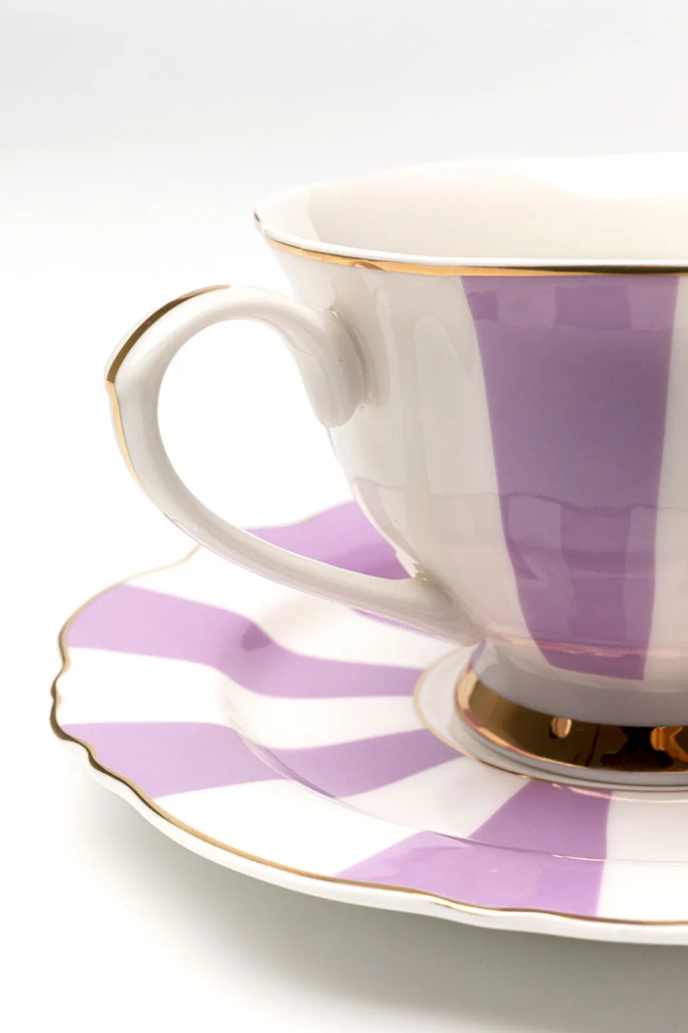 Kaffeetasse Harlequin Lila (2/tlg.)