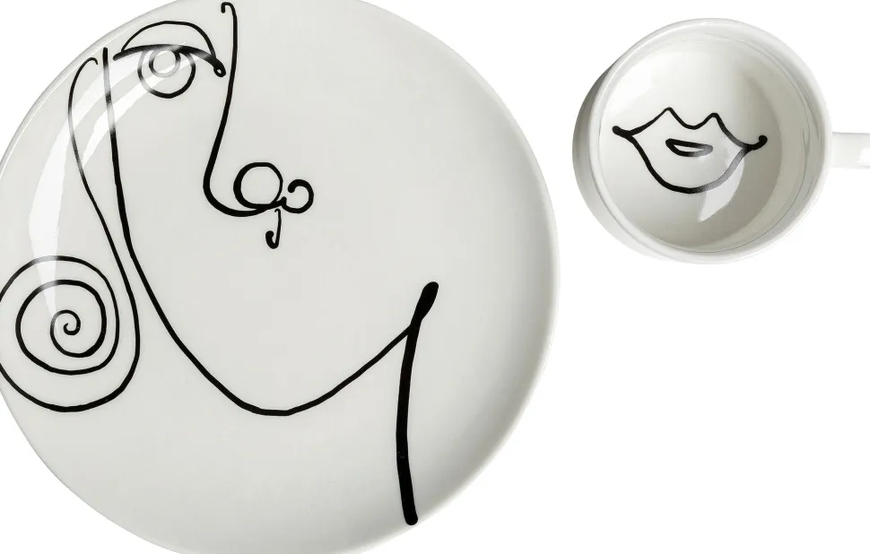 Kaffeetasse Viso Donna (2/tlg.)