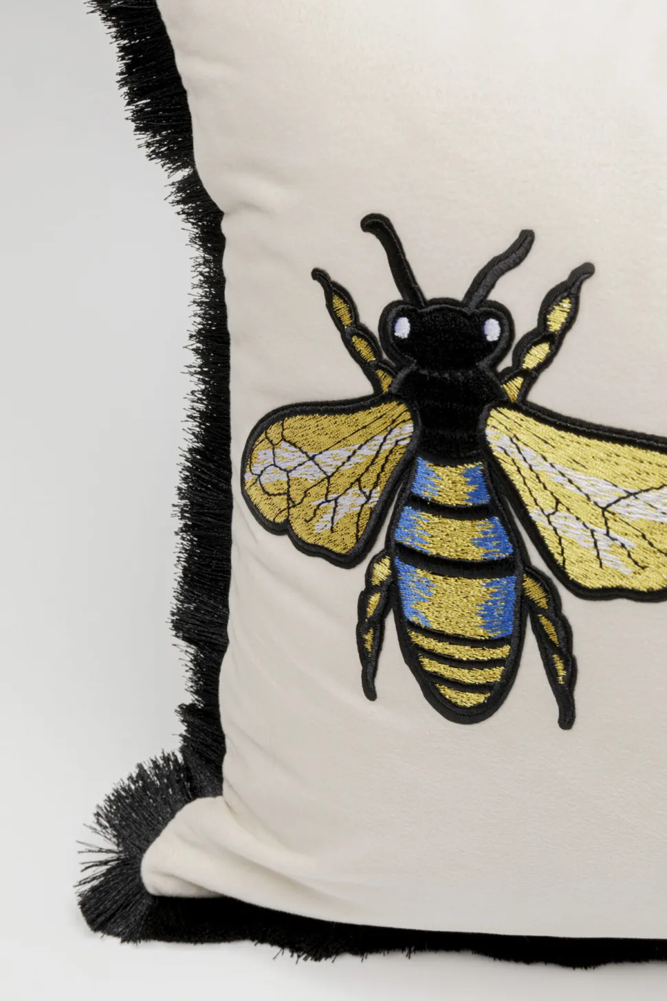 Kissen Bees Weiß 50x30cm