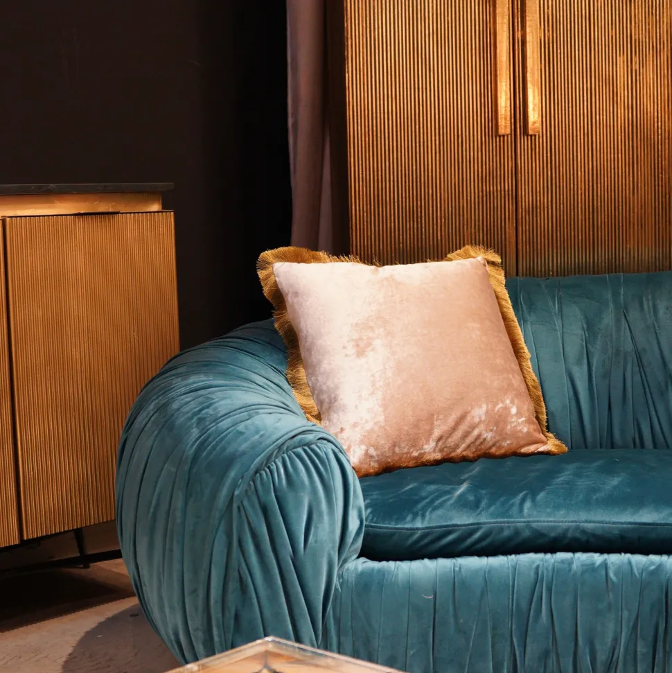 Kissen Cannes Puder 45x45cm