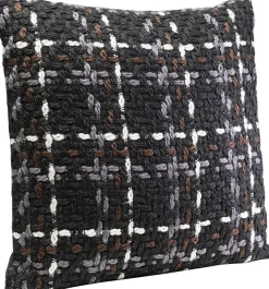 Kissen Colorado Schwarz 45x45cm