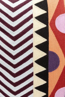 Kissen Colour Block Circles 45x45cm