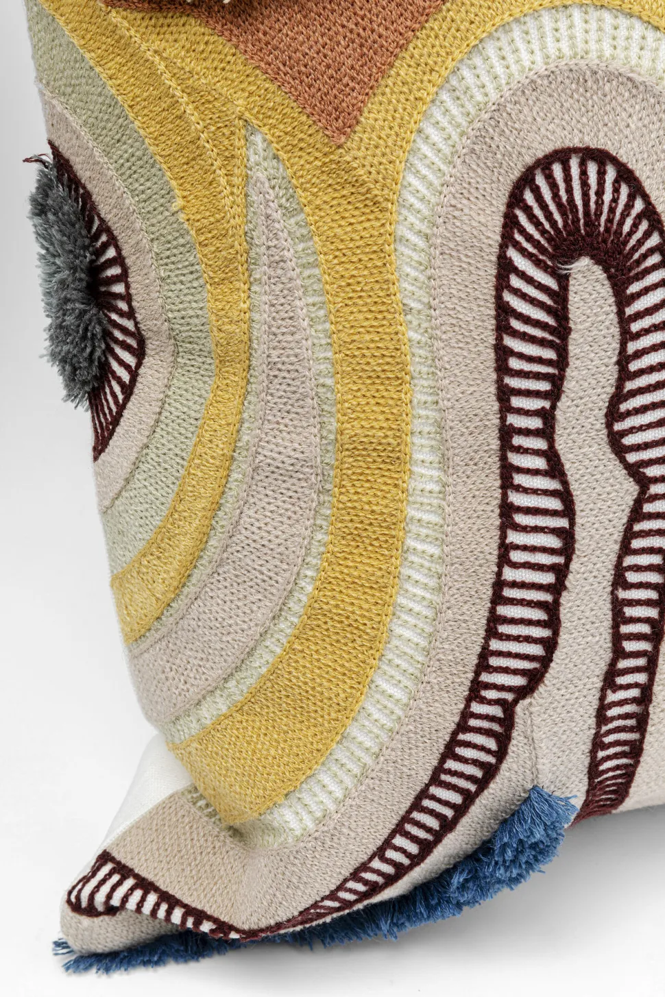 Kissen Lava Braun 45x45cm