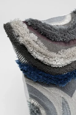 Kissen Lava Grau 45x45cm