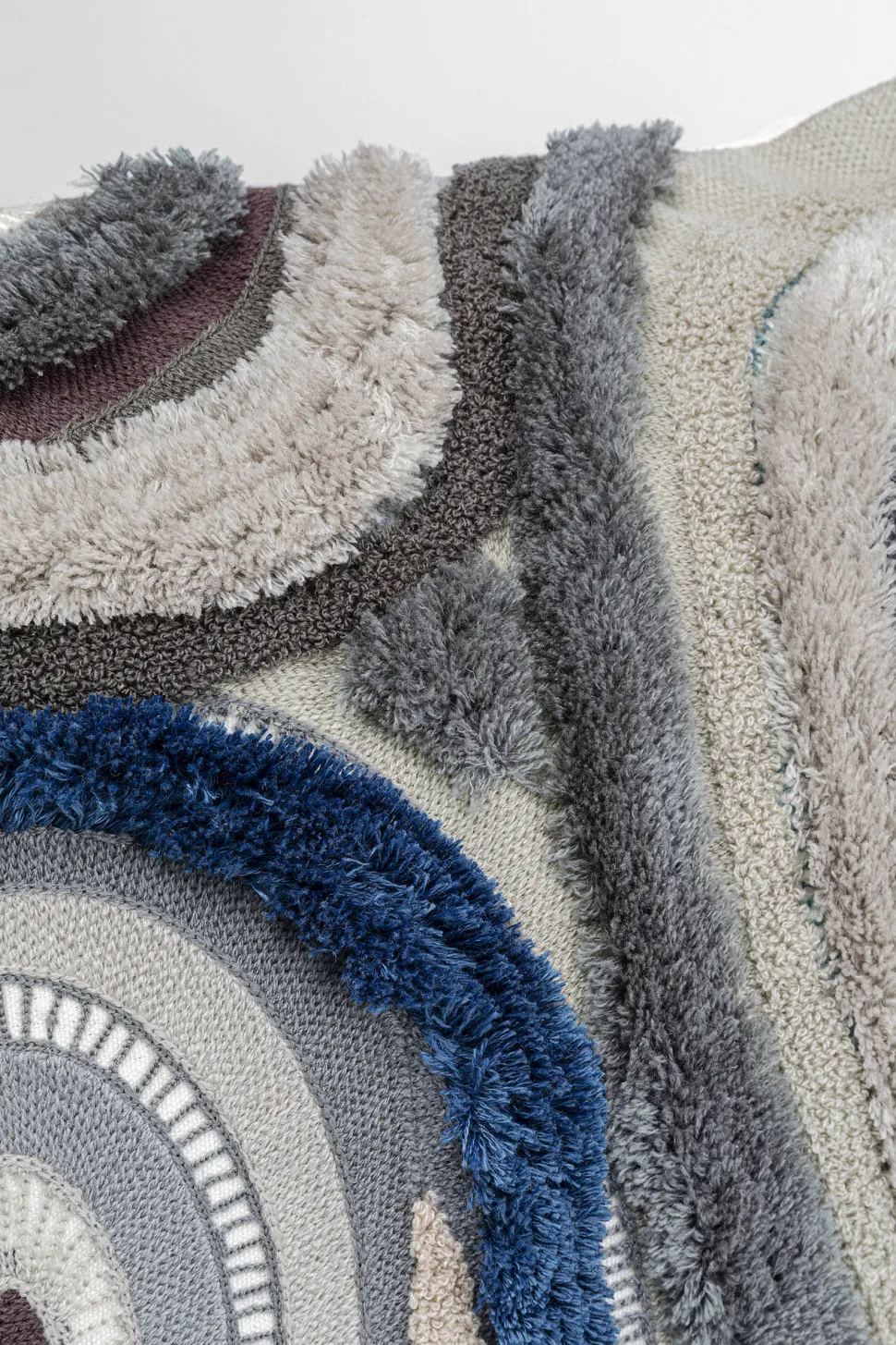 Kissen Lava Grau 45x45cm