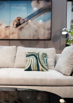 Kissen Lava Grau 45x45cm