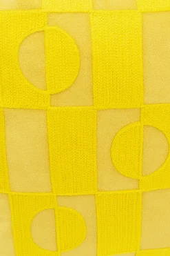 Kissen Phase Gelb 45x45cm