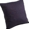 Kissen Wollstoff Anthrazit 40x40cm Limited
