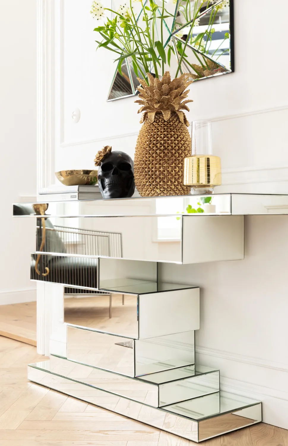 Konsole Brick Mirror