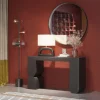 Konsole Curve Schwarz 120x76cm