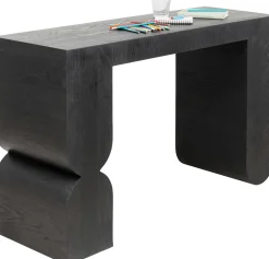 Konsole Curve Schwarz 120x76cm
