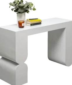 Konsole Curve Weiß 120x76cm