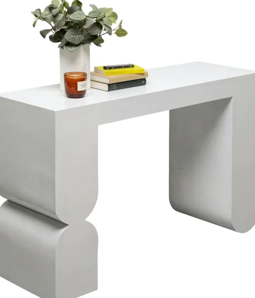 Konsole Curve Weiß 120x76cm