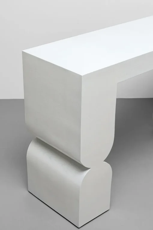 Konsole Curve Weiß 120x76cm