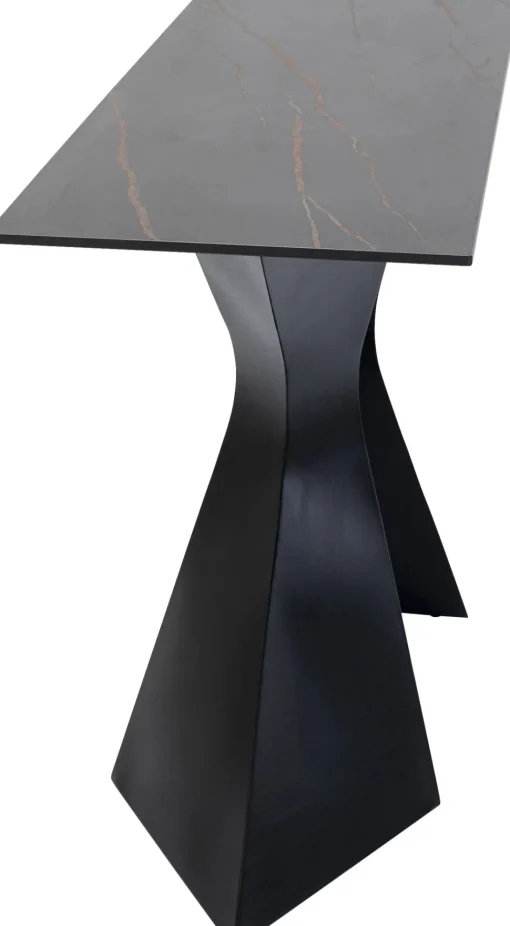 Konsole Gloria Schwarz Keramik 140x81cm