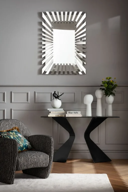 Konsole Gloria Schwarz Keramik 140x81cm