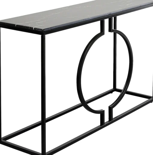 Konsole Miami Loft Schwarz 120x75cm