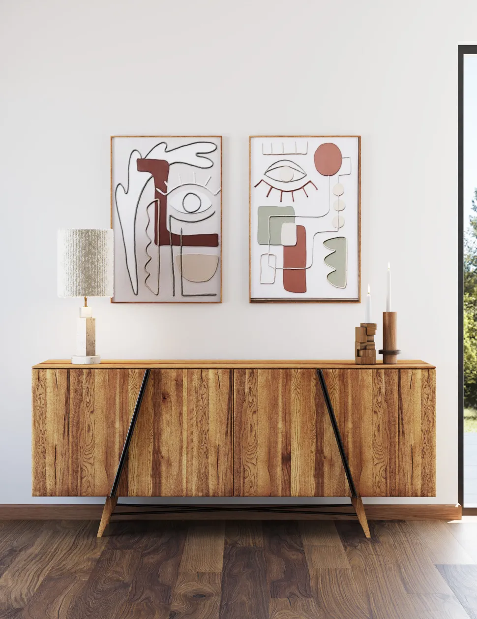 Leinwandbild Art Eye Links 60x90cm