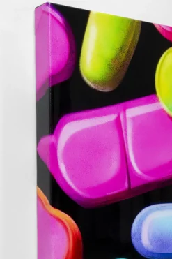 Leinwandbild Pastilla Colore 70x140cm