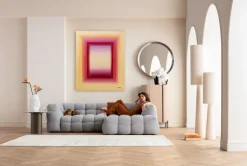 Leinwandbild Tendency Lila 140x170cm