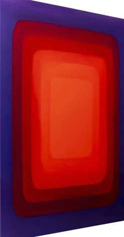Leinwandbild Tendency Rot 120x160cm